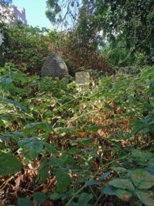 The grave of Private Ernest Farnsworth at Nottingham's General Cemetery