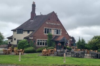 The Travellers Rest on Mapperley Plains in Nottingham