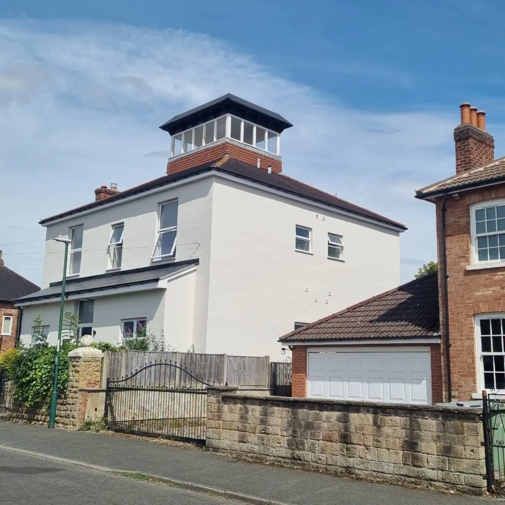 16 Blyth Street Mapperley, known as Tower House due to a four sided tower in the roof