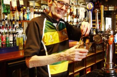 Roger Bexon Bar manager at Mellish RFC
